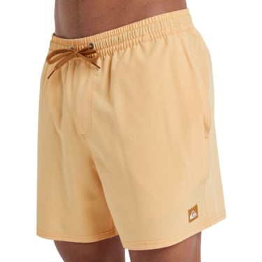  Quiksilver Surfsilk Solid 16 Erkek Sarı Volley Short