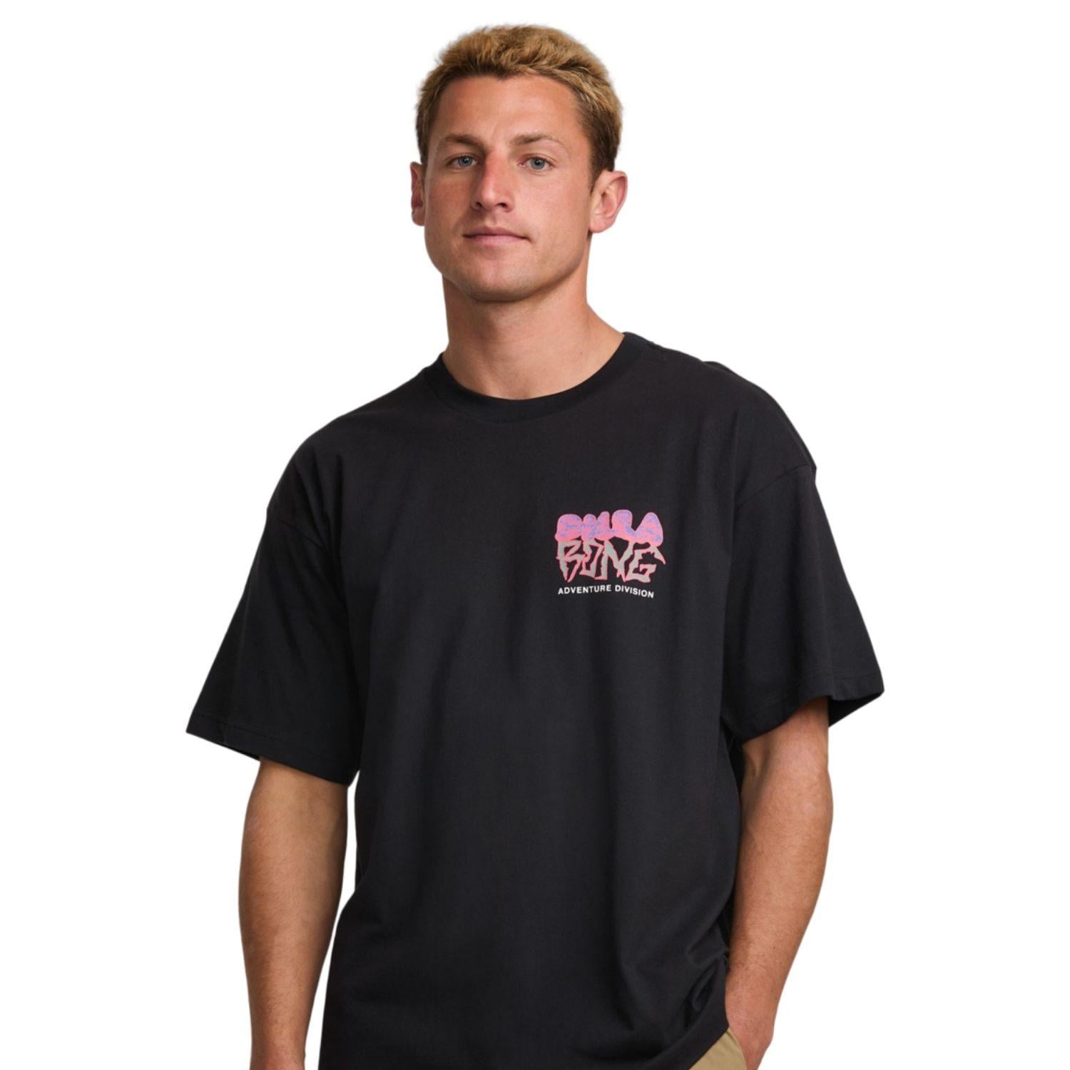  Billabong Built To Last Og Adiv Ss Erkek Siyah Tişört