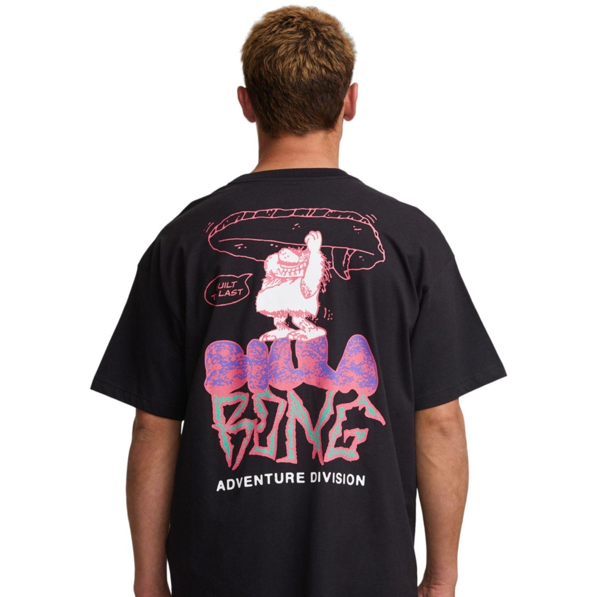 Billabong Built To Last Og Adiv Ss Erkek Siyah Tişört