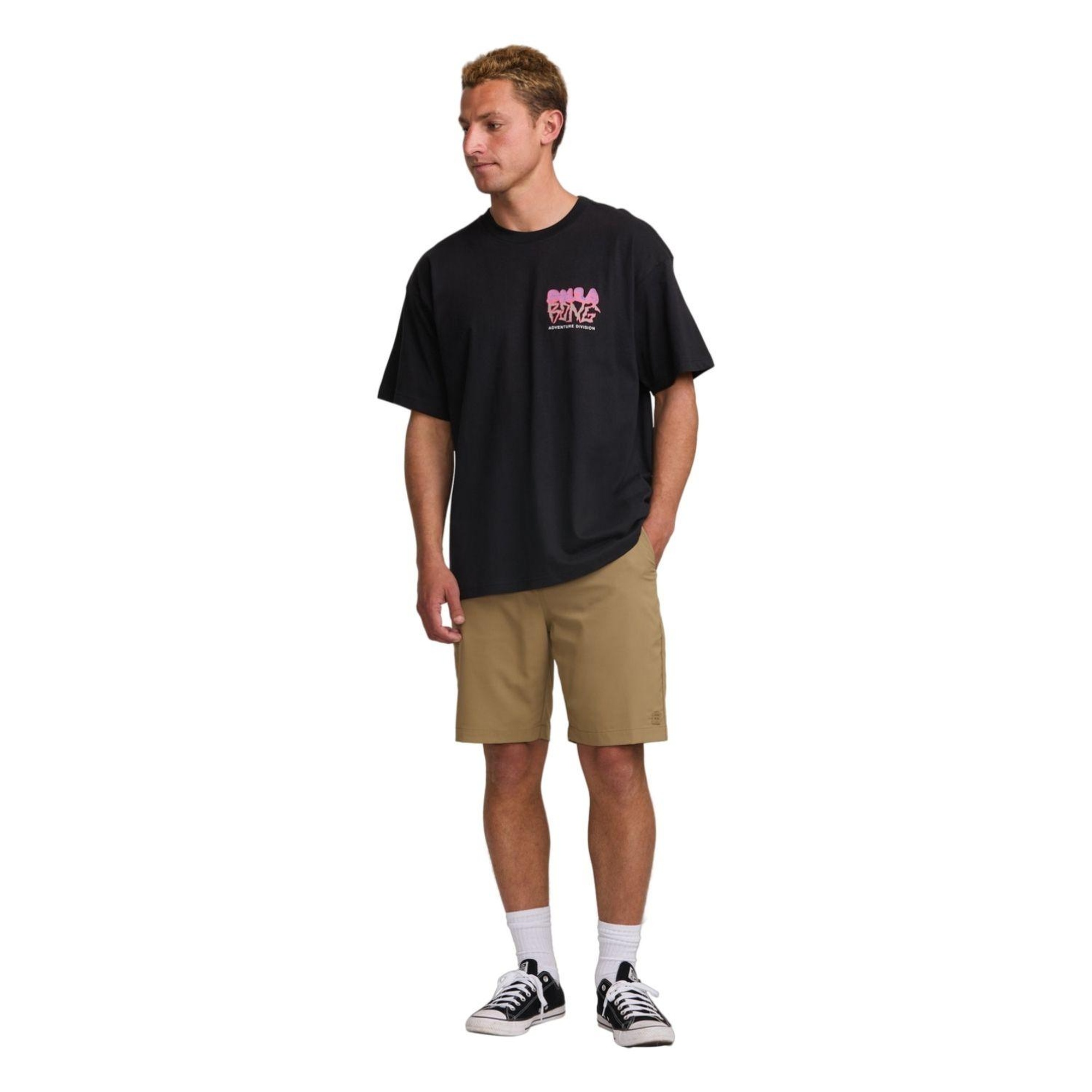 Billabong Built To Last Og Adiv Ss Erkek Siyah Tişört