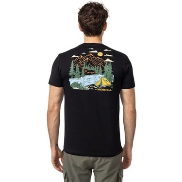  Merrell Tru Erkek Siyah Tişört