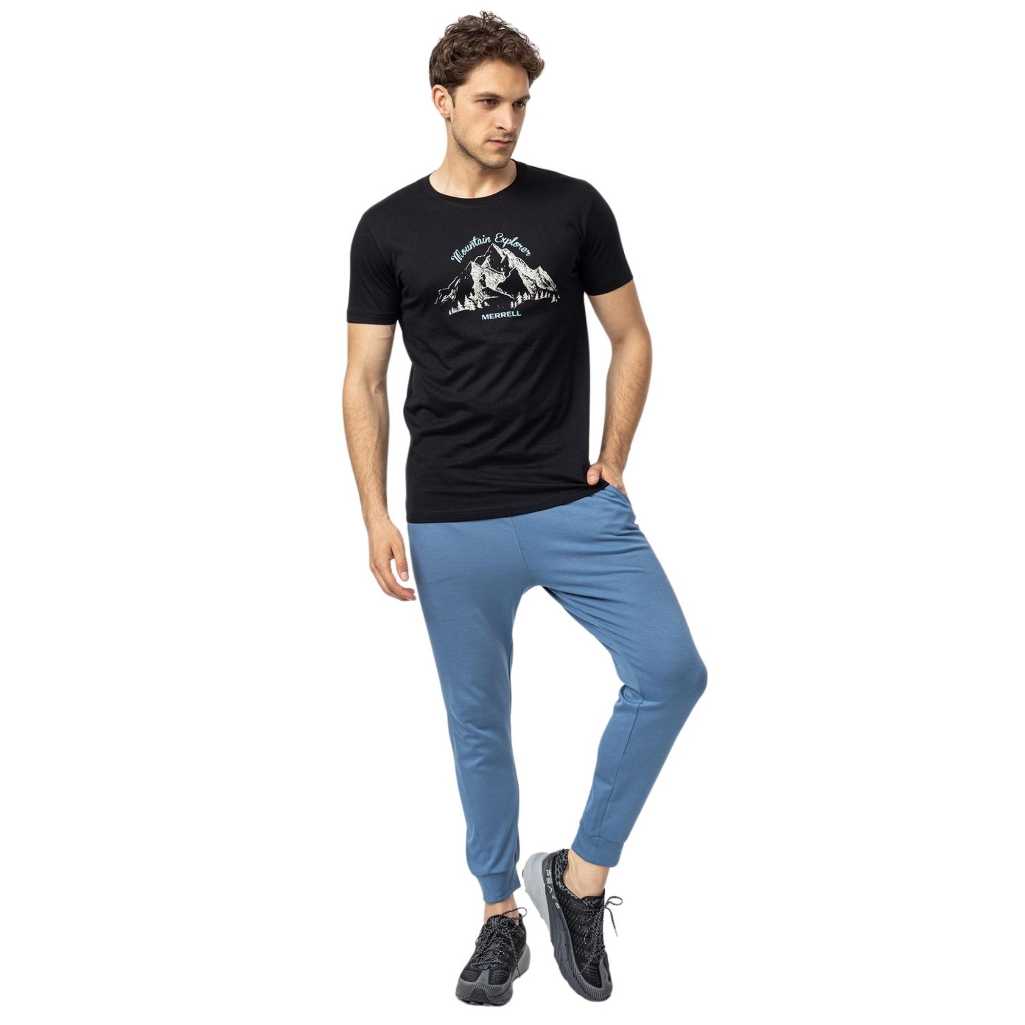 Merrell Tori Erkek Siyah Tişört