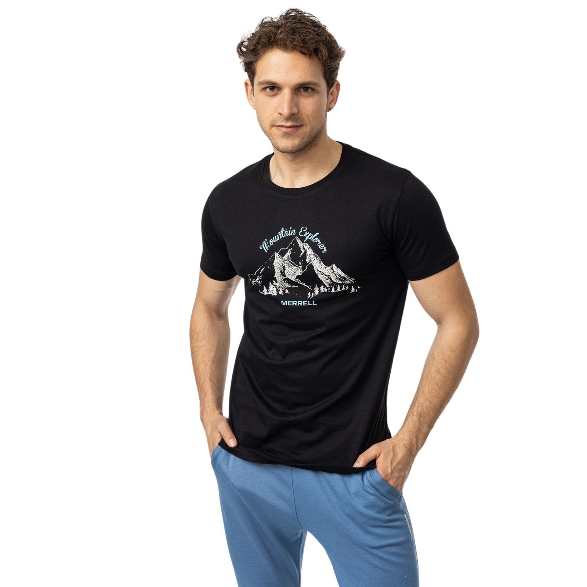 Merrell Tori Erkek Siyah Tişört