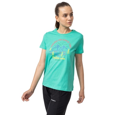  Merrell Terry Kadın Mavi Tişört