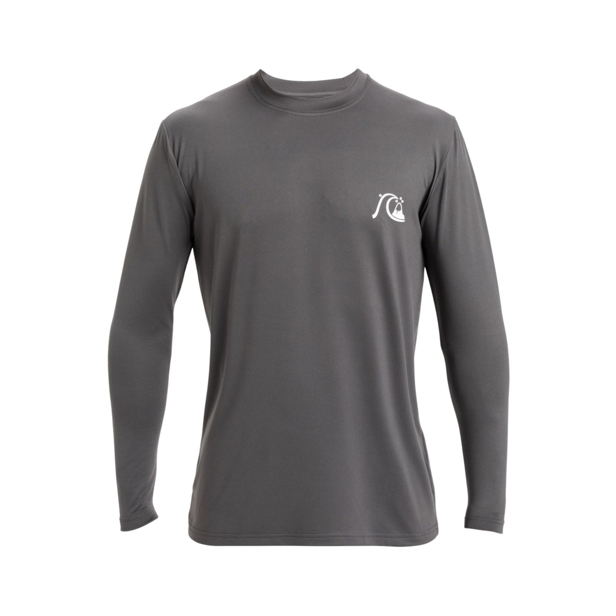 Quiksilver Dna Bubble Logo Surf Ls Erkek Gri Likra