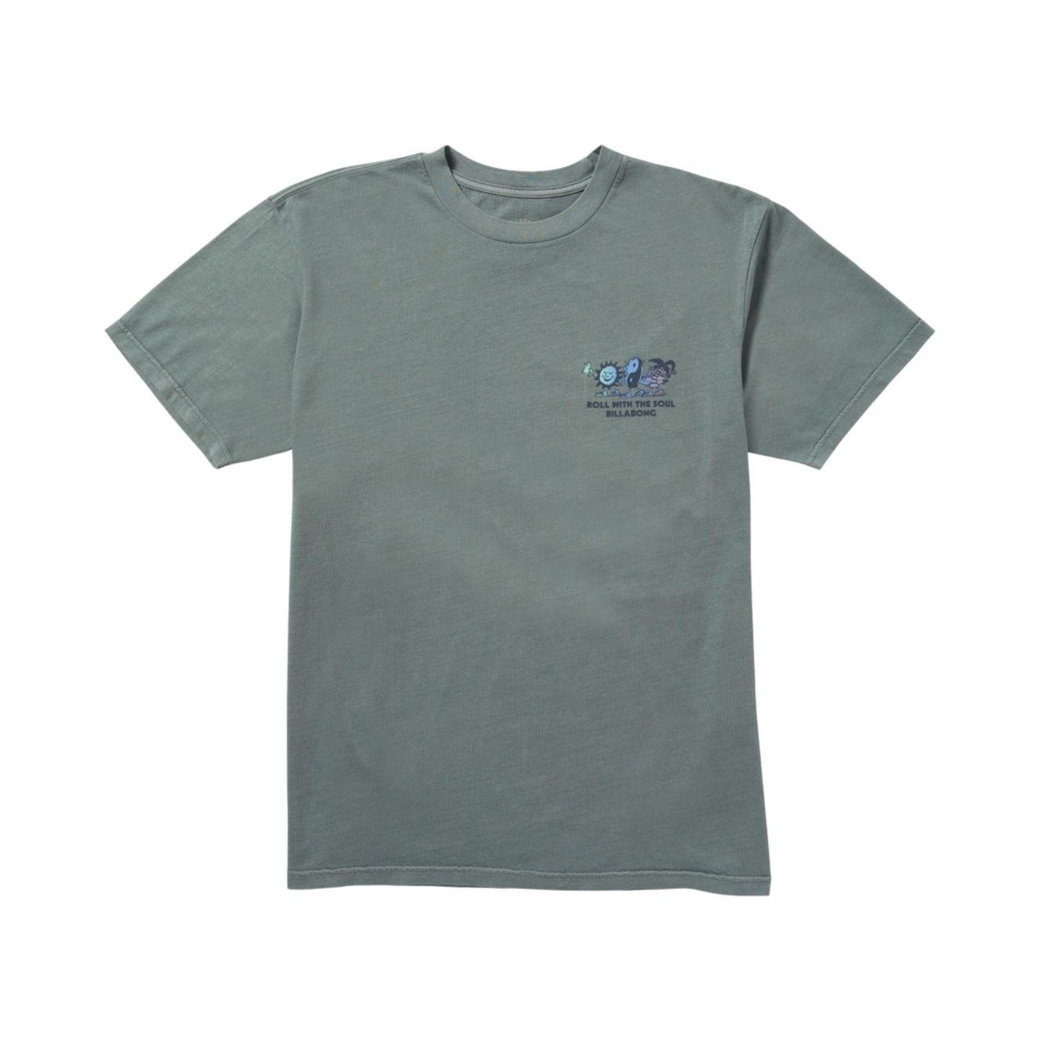  Billabong Roll Premium Ww Ss Erkek Mavi Tişört