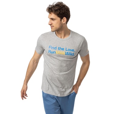  Merrell Text Erkek Gri Tişört