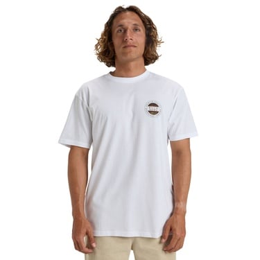  Billabong Rotor Fill Ss Erkek Beyaz Tişört