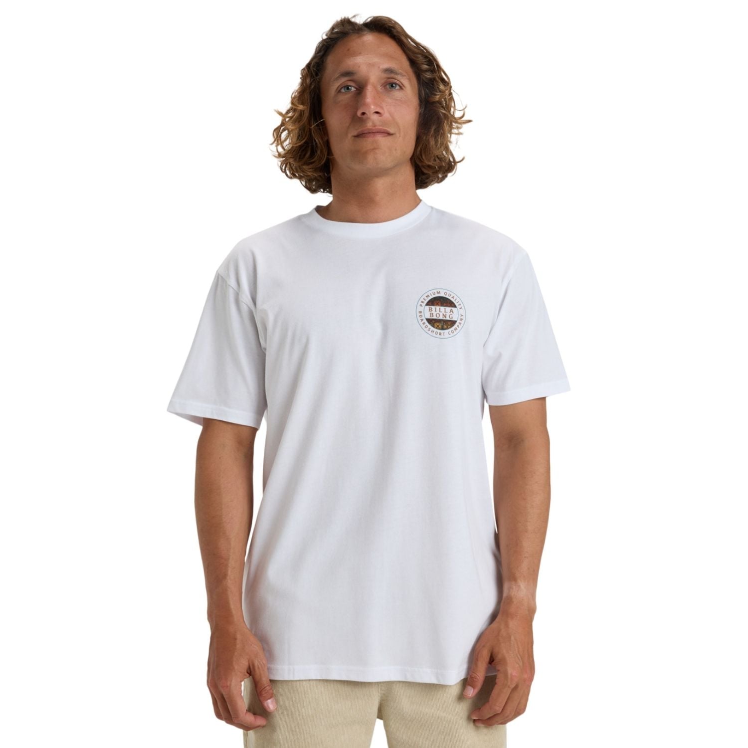  Billabong Rotor Fill Ss Erkek Beyaz Tişört