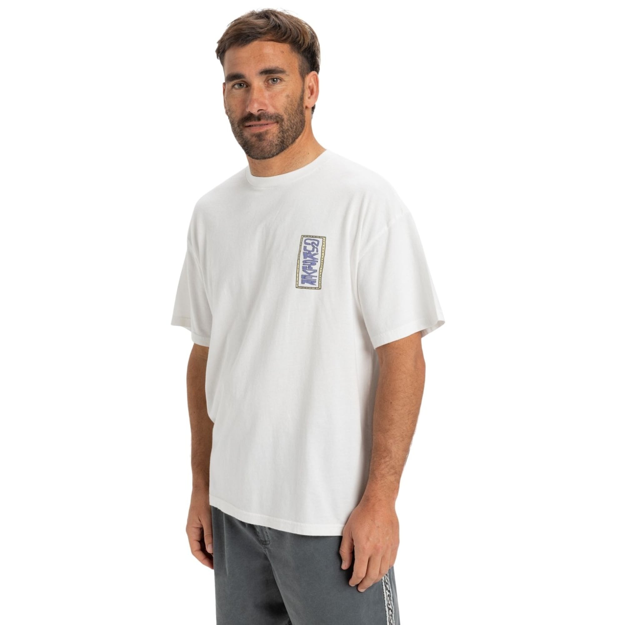 Quiksilver Gh Qs Sunrise Bowl Erkek Beyaz Tişört