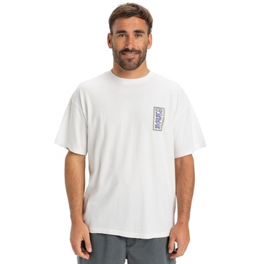  Quiksilver Gh Qs Sunrise Bowl Erkek Beyaz Tişört