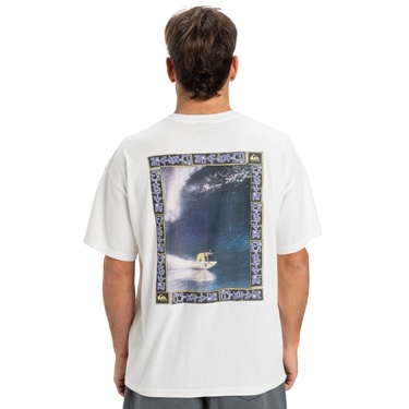  Quiksilver Gh Qs Sunrise Bowl Erkek Beyaz Tişört