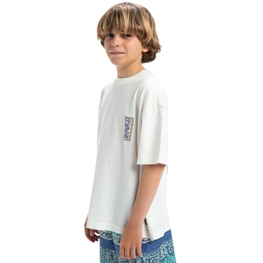  Quiksilver Gh Qs Sunrise Bowl Yth Erkek Çocuk Beyaz Tişört