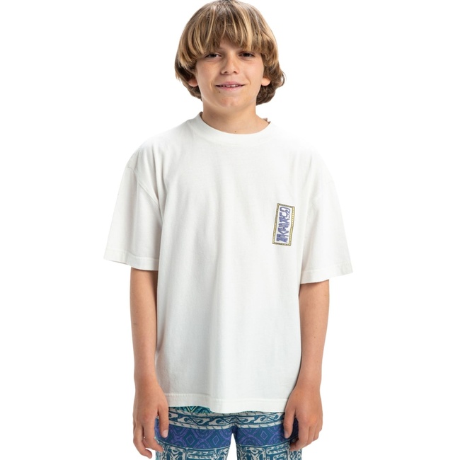  Quiksilver Gh Qs Sunrise Bowl Yth Erkek Çocuk Beyaz Tişört