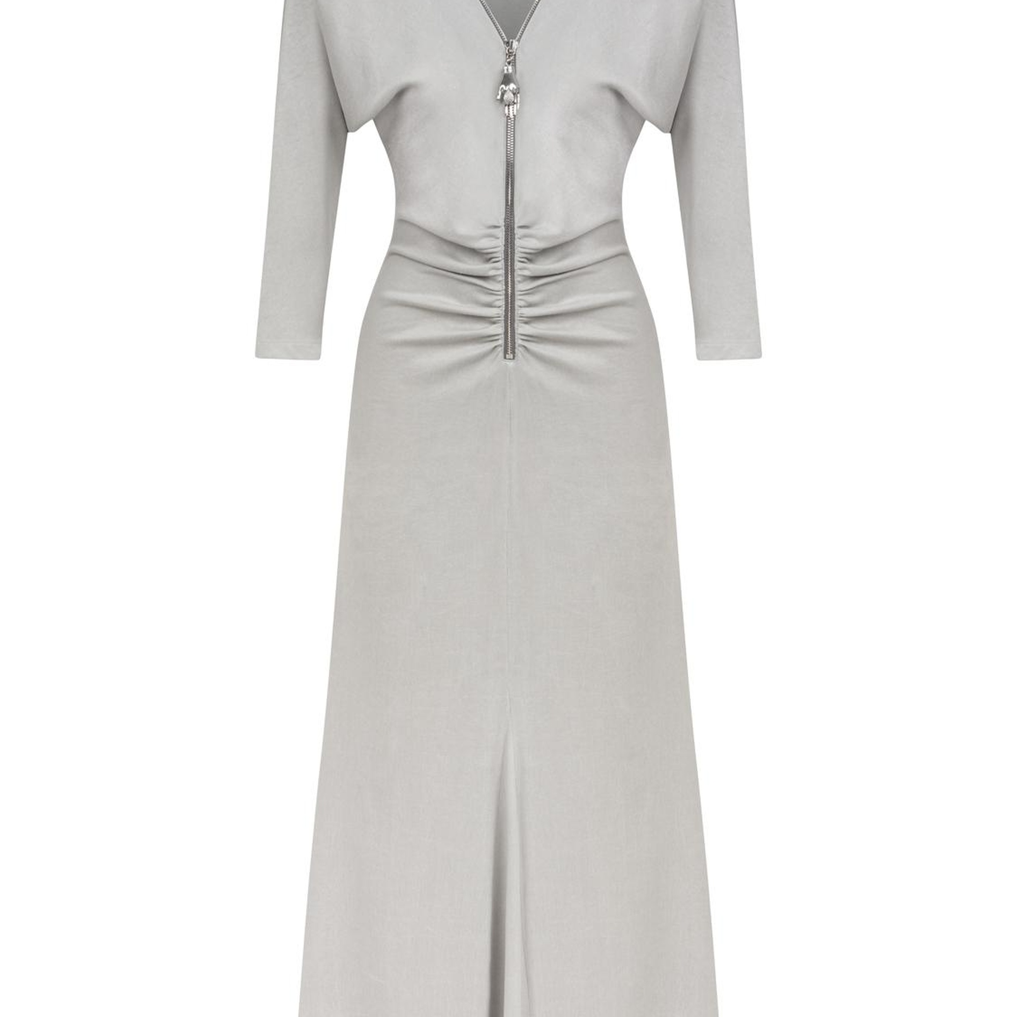 Drape Detaylı Elbise