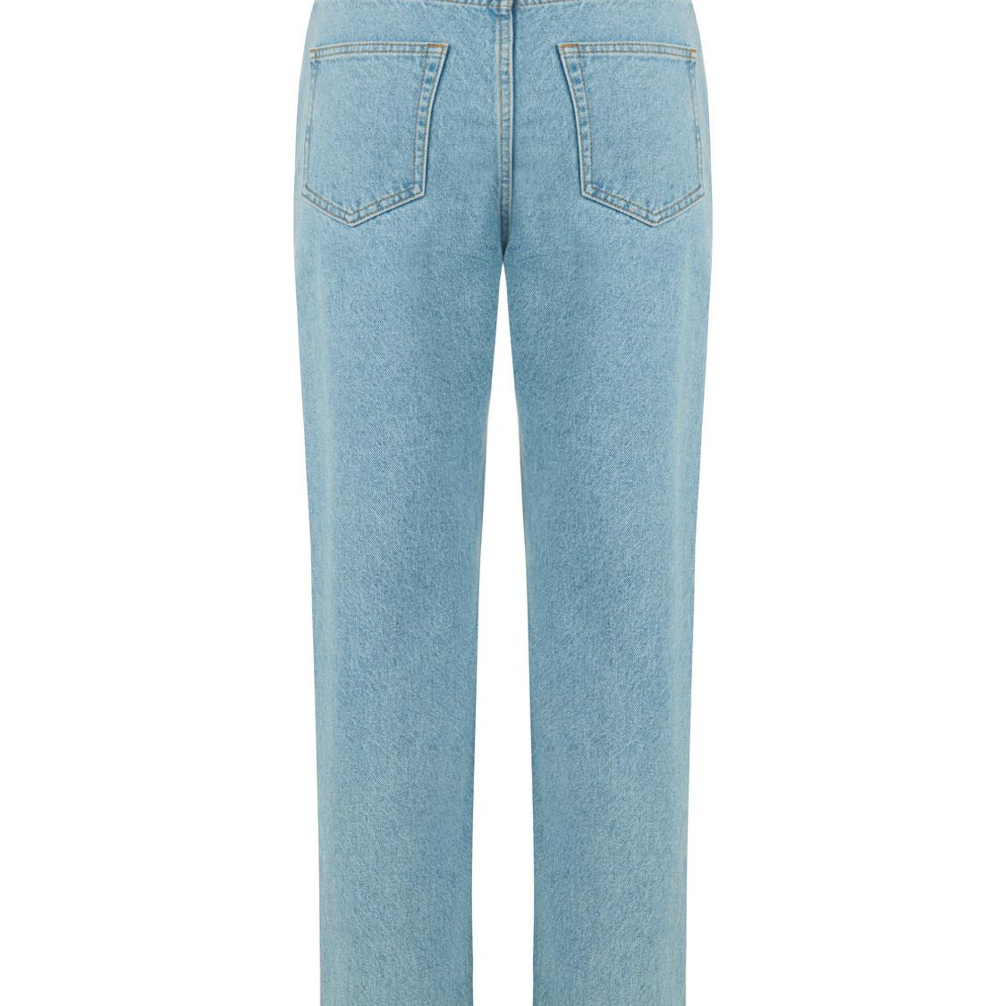 Yüksek Bel Mom Jean Pantolon