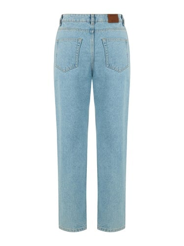  Yüksek Bel Mom Jean Pantolon