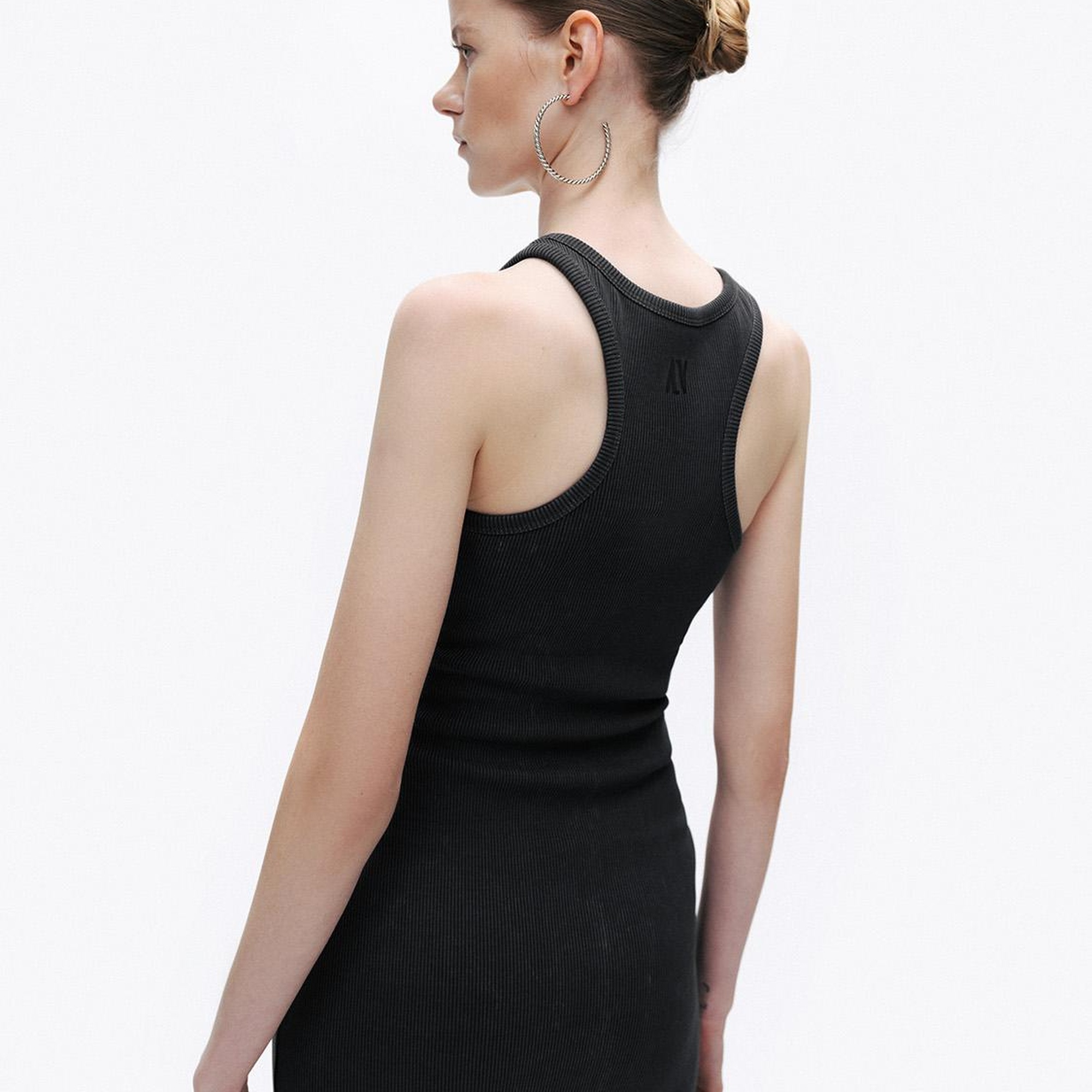 Baskı Detaylı Maxi Elbise