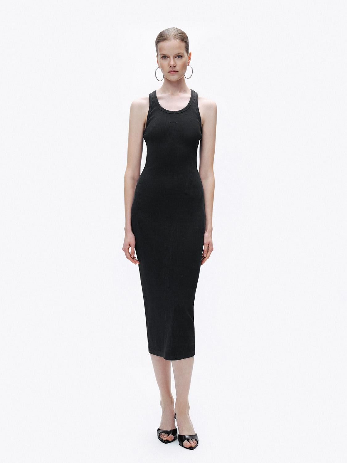  Baskı Detaylı Maxi Elbise