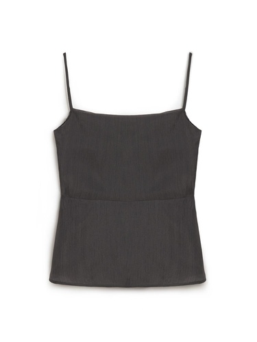  Yırtmaçlı Askılı Bluz