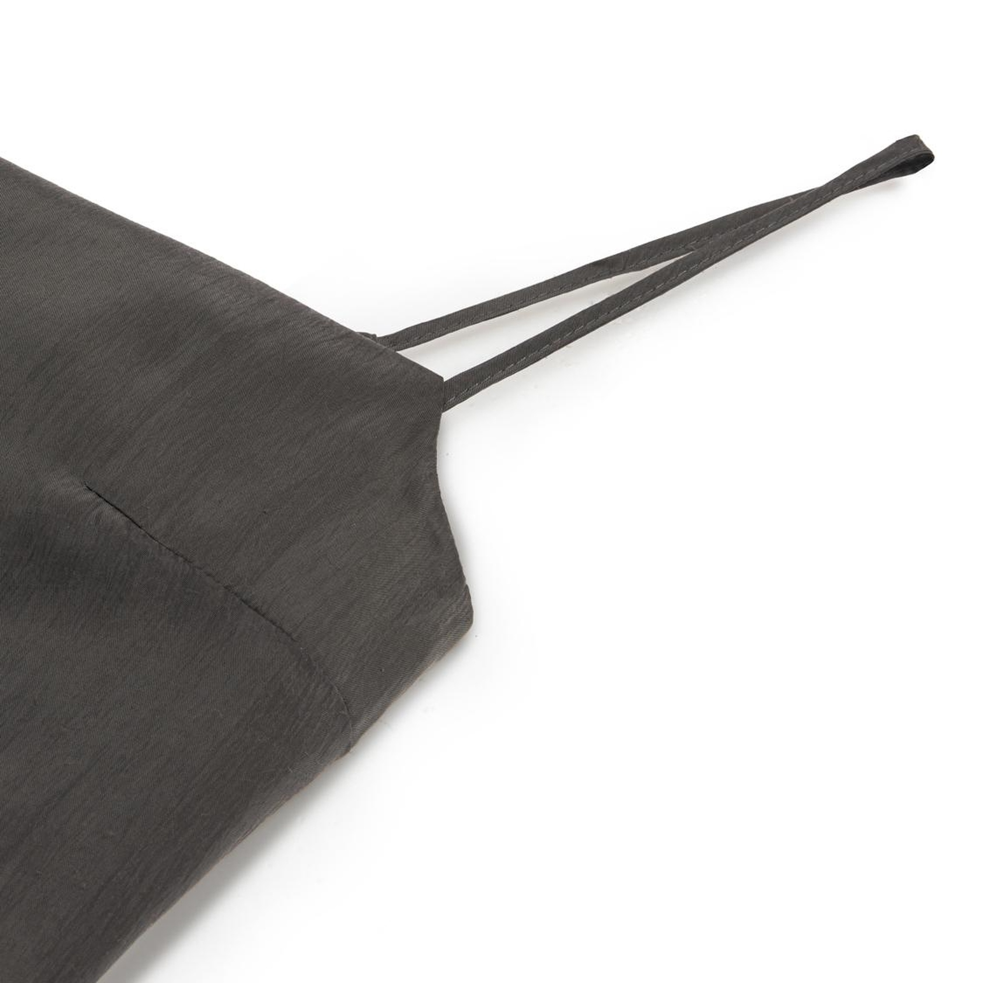 Yırtmaçlı Askılı Bluz