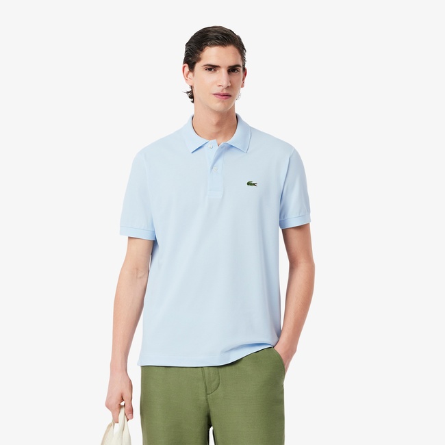  Lacoste L.12.12 Light Erkek Classic Fit Açık Mavi Polo