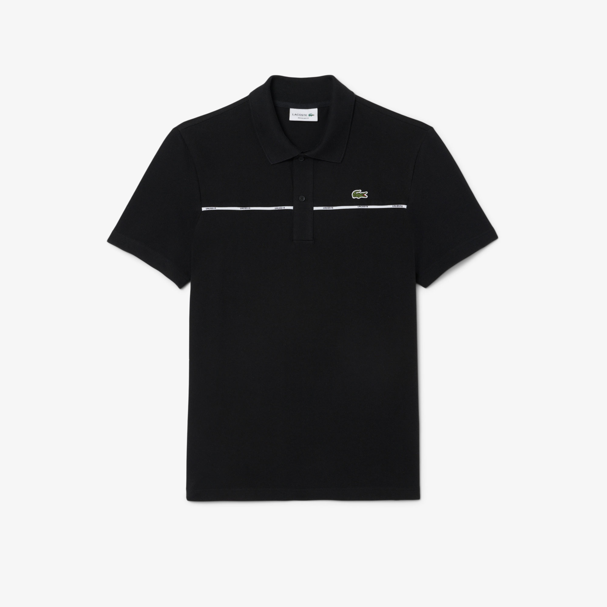 Lacoste L.12.12 Erkek Classic Fit Siyah Polo