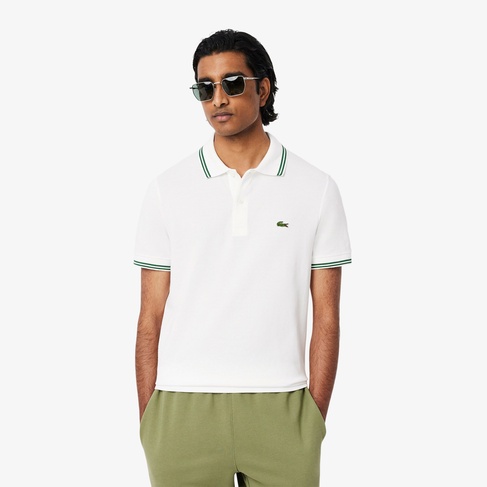  Lacoste L.12.12 Erkek Regular Fit Beyaz Polo