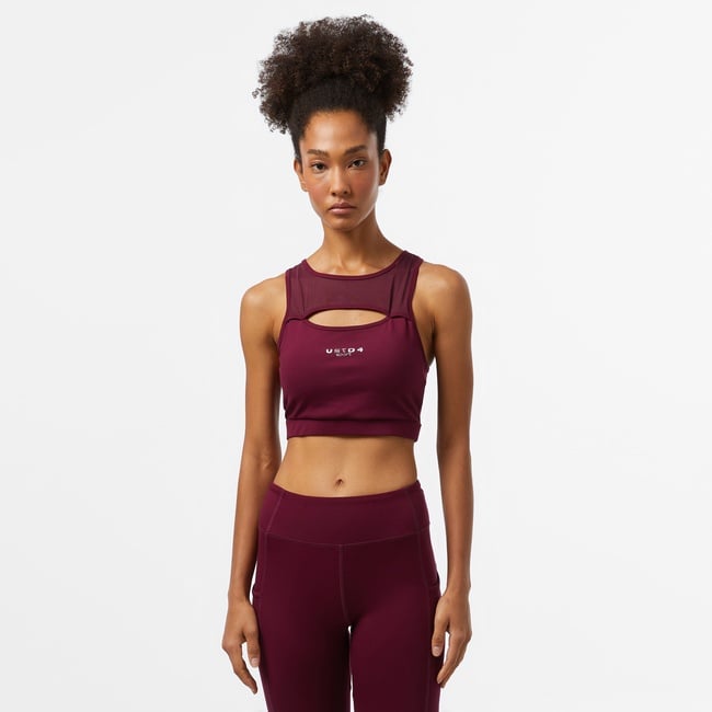  UNITED4 Sport Kadın Bordo Bra