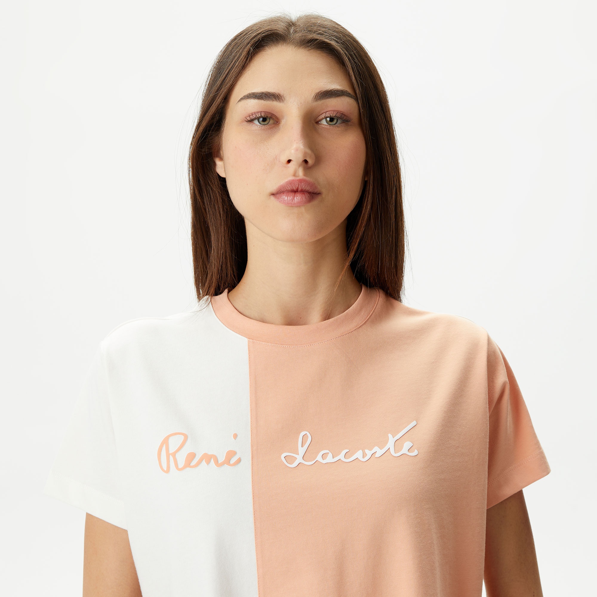 Lacoste Kadın Turuncu T-Shirt