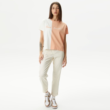  Lacoste Kadın Turuncu T-Shirt