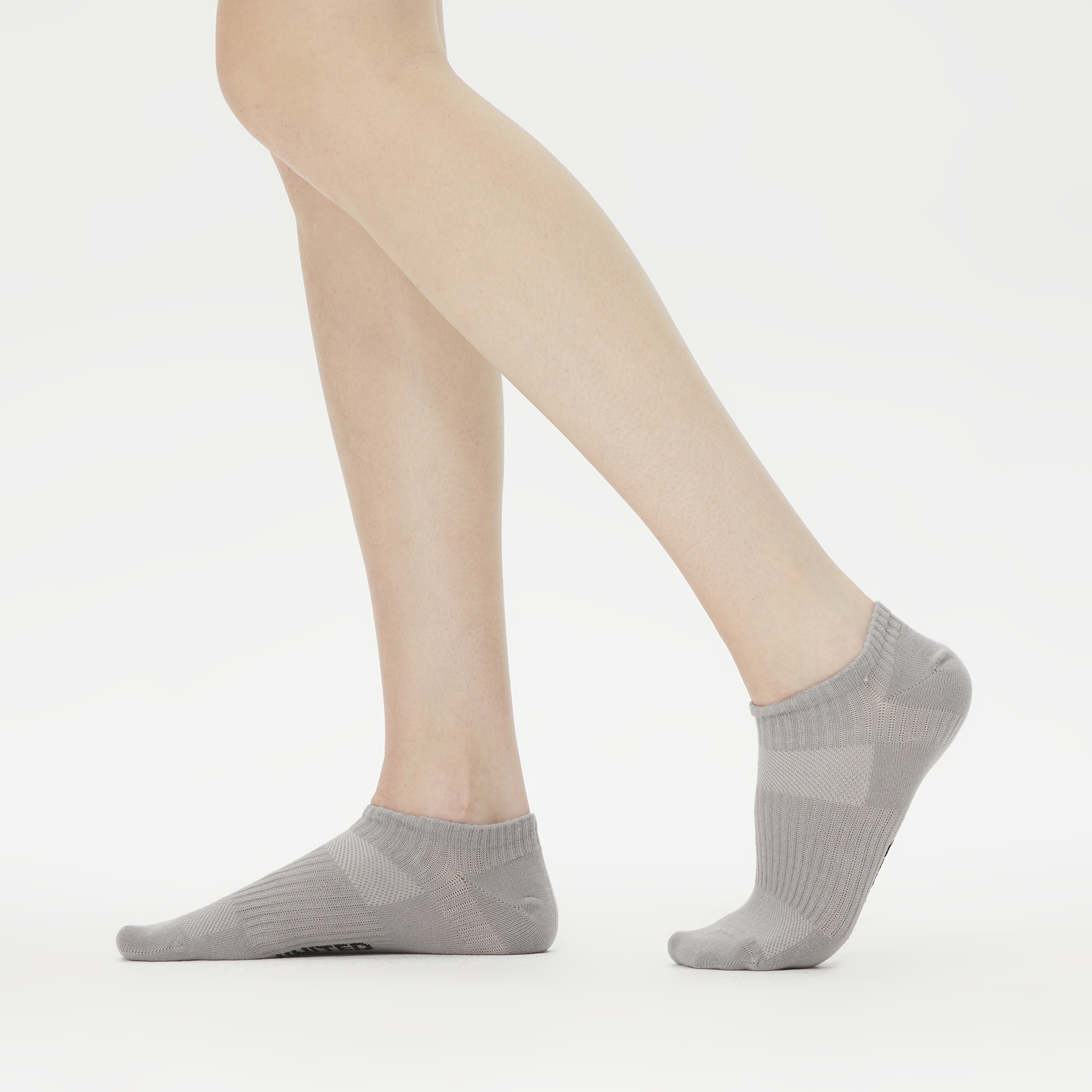 United 4 Core Kadın Gri 3'lü Çorap