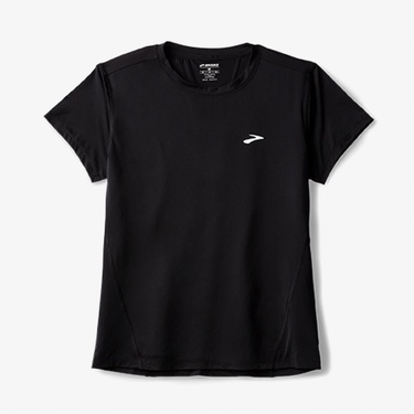  Brooks Sprint Free Sleeve 3.0 Kadın Siyah Koşu T-Shirt