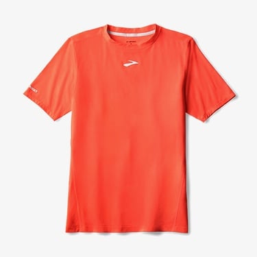  Brooks High Point Sleeve Erkek Turuncu Koşu T-Shirt