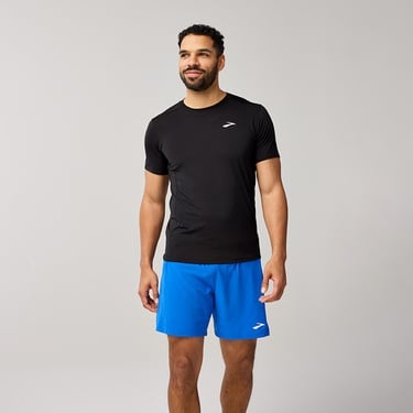  Brooks Atmosphere Sleeve 3.0 Erkek Siyah Koşu T-Shirt