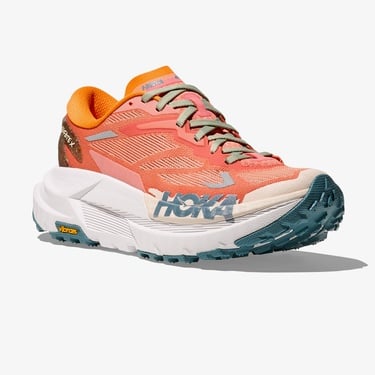  Hoka Mafate X Kadın Turuncu Arazi Koşu Ayakkabısı