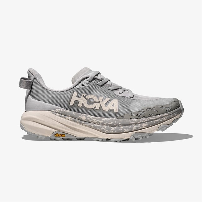  Hoka Speedgoat 6 Kadın Gri Arazi Koşu Ayakkabısı
