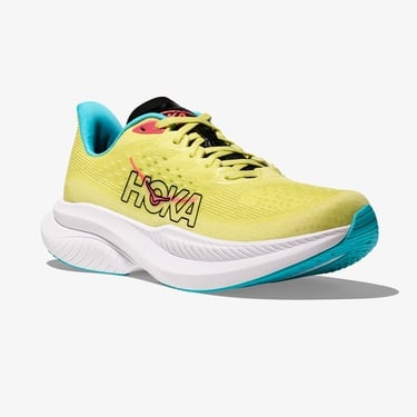  Hoka Mach 6 Erkek Sarı Yol Koşu Ayakkabısı