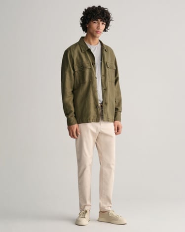  GANT Erkek Krem Regular Fit Chino Pantolon