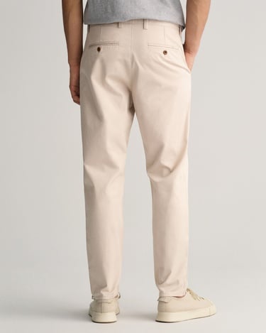  GANT Erkek Krem Regular Fit Chino Pantolon