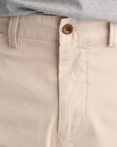  GANT Erkek Krem Regular Fit Chino Pantolon