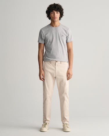  GANT Erkek Krem Regular Fit Chino Pantolon