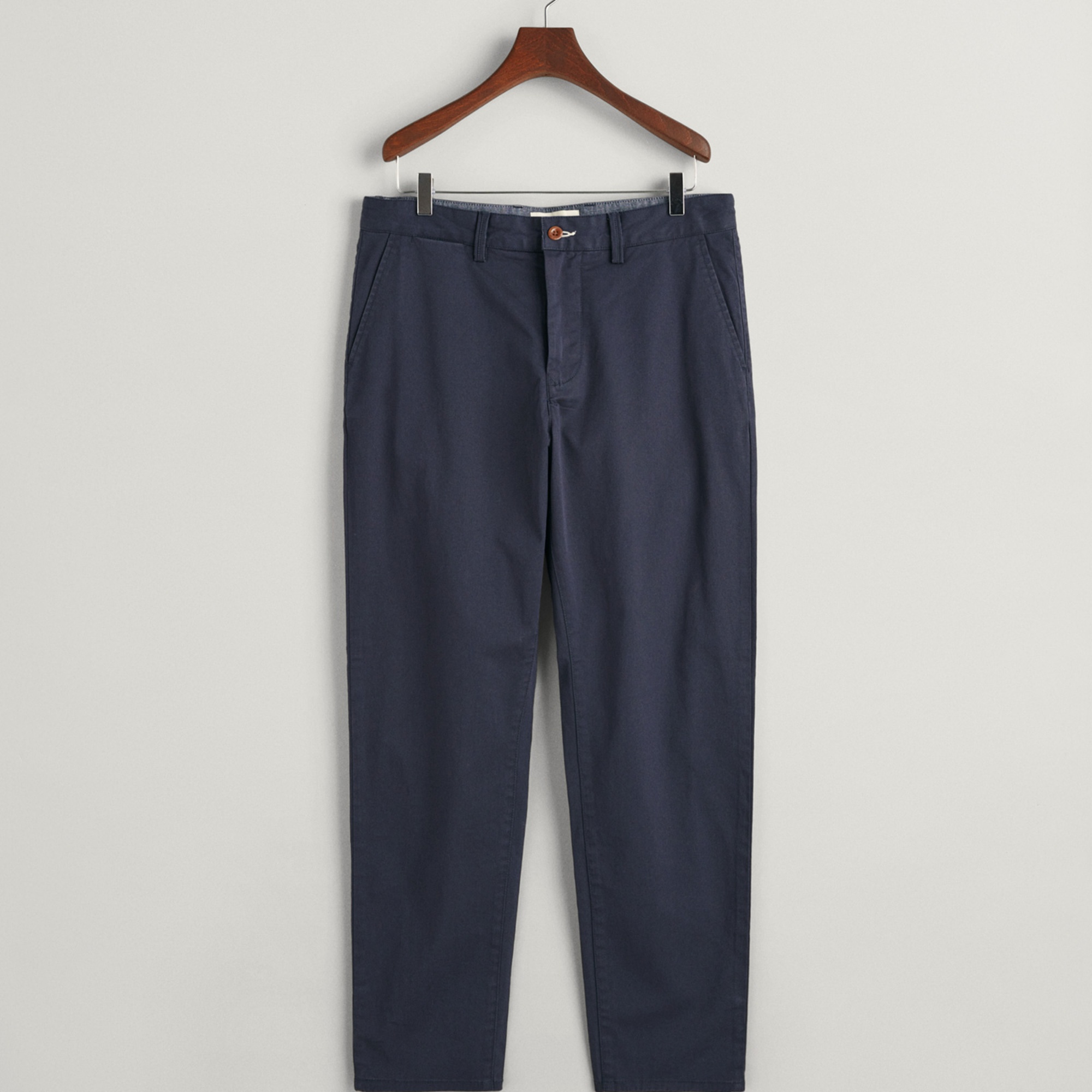 GANT Erkek Lacivert Regular Fit Chino Pantolon
