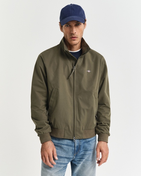  GANT Erkek Yeşil Regular Fit Dik Yaka Ceket