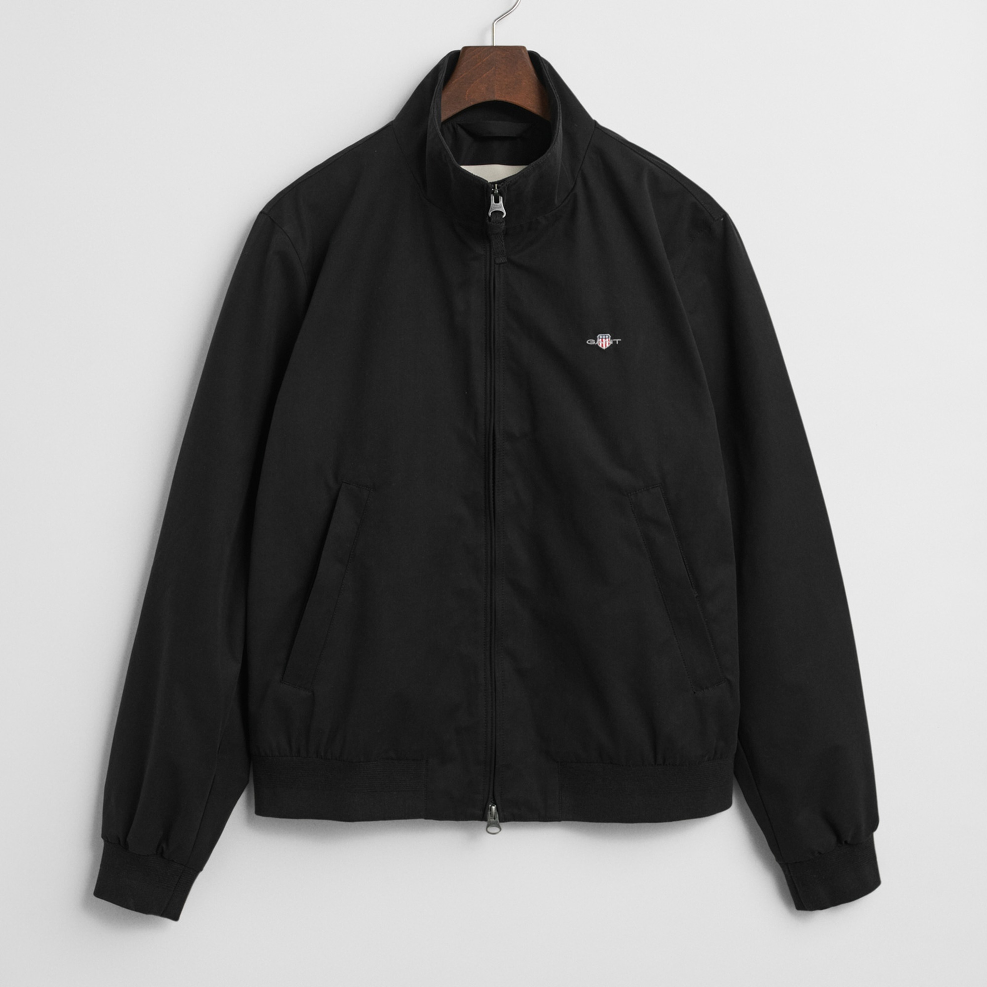 GANT Erkek Siyah Regular Fit Dik Yaka Ceket