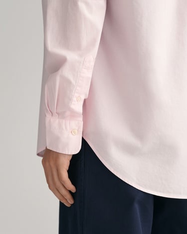  GANT Erkek Pembe Regular Fit Düğmeli Yaka Poplin Gömlek