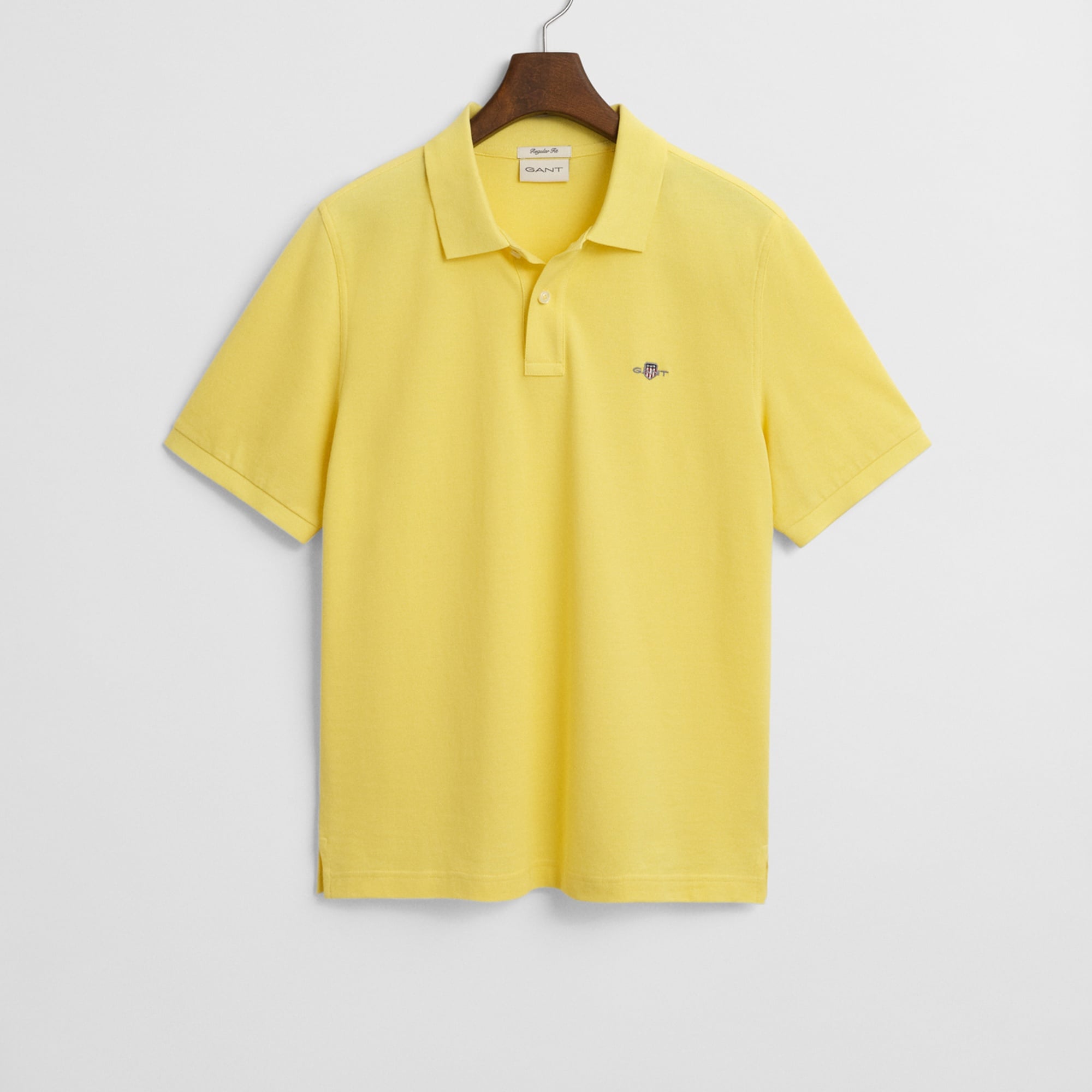 GANT Erkek Sarı Regular Fit Polo
