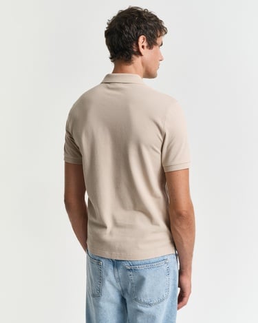  GANT Erkek Bej Regular Fit Polo
