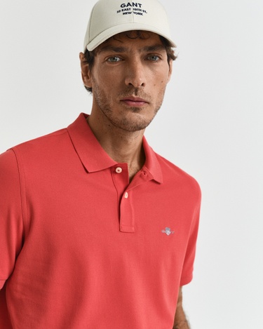  GANT Erkek Kırmızı Regular Fit Polo