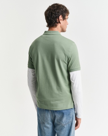  GANT Erkek Yeşil Regular Fit Polo